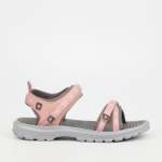 Urbanart Slide 1 Canvas Sandal - Pink Ladies - Pink 6