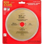 Tork Craft Diamond Blade 180 Mm X 25.4 Continues Rim TCDB1110180