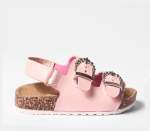 Cork Sandal - 11 Kids Pink