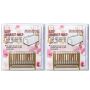 2PACK Crib Mosquito Net - Universal Mesh Cover For Baby Bed 136 60 90CM