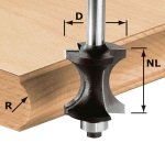 Festool Half-round Cutter Hw S8 D30 28 491139