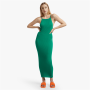 Women&apos S Green Seamless Dress