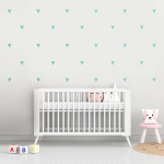 Triangle Pattern - Green