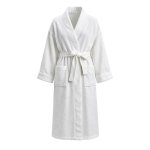 Bathrobe Cotton Waffle adult One Size Fits Most