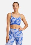 Adidas Performance Aer Ls Aop Bra - Silver Dawn semi Lucid Blue