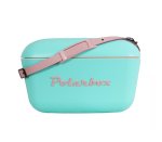 Polar Cooler Box Turq W pink Strap 12L