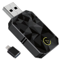 Wireless Carplay & Android Auto Adapter Wifi Plug & Play Car Dongle -