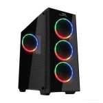Redragon Sideswipe Rgb Atx Gaming Chassis - Black