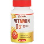 Wellvita Vitamin D3 1000IU Capsules 30 Capsules