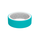 Eternal Custom Silicone Rings - Turquoise white 5