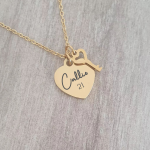 Keyara Personalized Necklace Stainless Steel 45CM Adjustable Ready In 3 Days