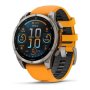 Garmin Fenix 8 - 47MM - Amoled Sapphire - Titanium With Spark Orange/graphite Band