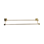 Siemens B Series - Brushed Gold Sq Double Rail