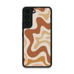 Custom Printed Tpu Cases - Samsung Galaxy S22 5G & 39 Brown Swirl& 39 By