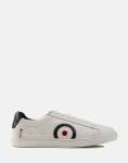 Ben Sherman Target Leather White Sneakers - UK10 White
