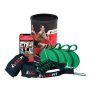 Xzq Band Package - 4 X Resistance Bands Handles & Ankle Straps