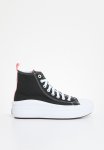 Converse Chuck Taylor All Star Move Canvas Platform Hi - Black pink Salt white
