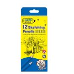 Bantex Sketching Pencils 12 Assorted Grades