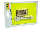 Cupboard Lock 50MM Brass Plated Steel Tounge