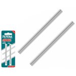 Total Tools Set Planer Blade 82×5.5×1.2MM Hss 2PCS