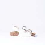 Cork Sandal - 10 Infants White