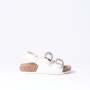 Cork Sandal - 10 Infants / White