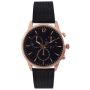 Digitime Men's Sporty Watch - Black/rose Gold