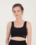 Essential Ribbed Bra - Small Grey