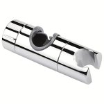 1PC Adjustable Shower Head Holder For Slide Bar Universal Rail Head Bracket Holder For Slide Bar Bathroom Accessories Bathroom T