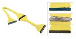 MicroWorld Round Ide Cable Yellow