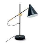 Harriette Metal Table Lamp Black And Gold