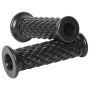 Motorcycle Handlebar Grips Vintage Rubber 7/8 22MM 1 24MM Non Slip