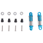 2PCS 1/28 Rc Aluminum Shock Absorbers For Wltoys Rc Car K969 K989 K999 P929