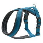 London Comfort Padded Harness - X Small Small Light Blue