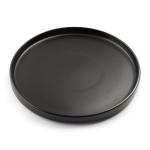 Modernist Black Dinner Plate 27CM
