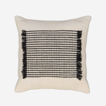 Scatter Cushion - Black Square - Cover Only