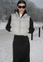 Puffer Gilet - Grey