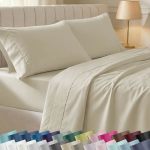 California Design Den Soft 100% Cotton Bed Sheets Queen Size Set 400 Tc Good Housekeeping Award Winner Silky Smooth Sateen Deep