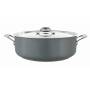 Pot Grey Low Casserole 8.9L W/lid - PGC0089