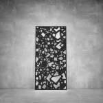 Laser Cut Screen - Design 088 - 2000 X 1000 X 20 Matt Black Indoor