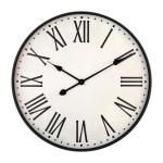 50CM Kensington Black Clock