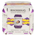 Rekorderlig Passionfruit Flavour Premium Swedish Perry Cans 4 X 330ML