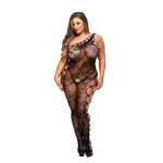 Baci - Off The Shoulder Bodystocking Queen Size