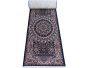 Bk Carpets & Rugs Persian Kashan 6M Medallion Passage Runner Blue - Red - 80CM X 6M