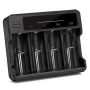 I4 Smart Battery USB Charger With Lcd