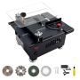 MINI Table Saw 7SPEED Portable Diy Hobby Saw For Wood Plastic Craft Cutting