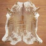 Bs Grade Nguni Hide 572 Brown white M - Medium Brown white Speckled