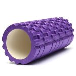 Yoga Foam Body Roller High Density Massager Deep Tissue Pain Relief Purple