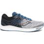 Saucony Men's Freedom Iso 3 Road Running Shoes-grey/blue - 10.5