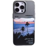 Tropical Sunset Beach Phone Case Compatible With Iphone 15 Pro